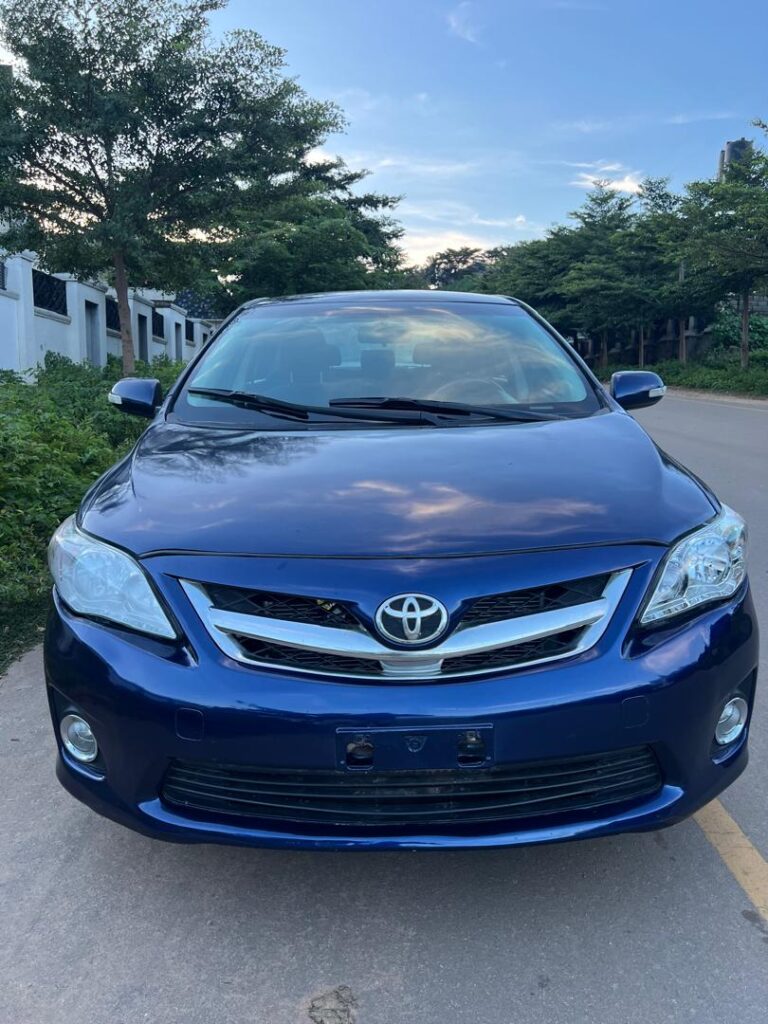 TOYOTA COROLLA 2012 MODEL