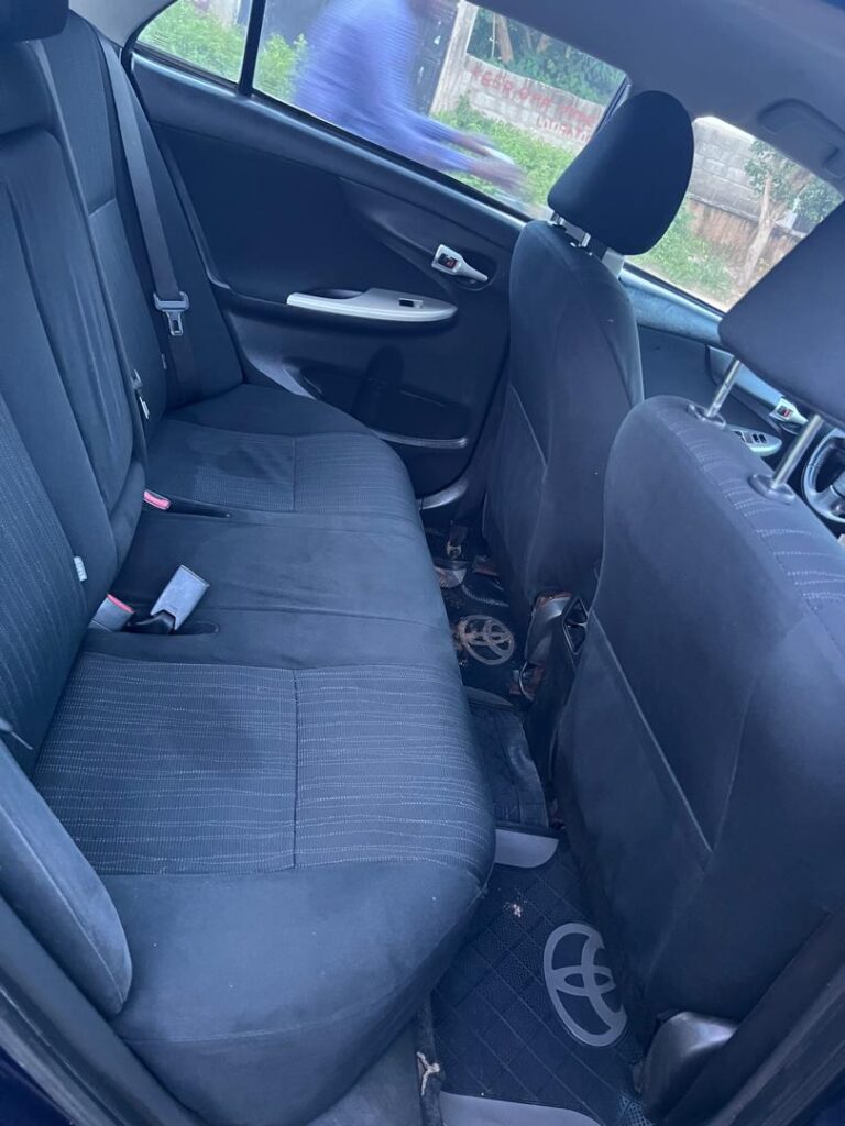 TOYOTA COROLLA 2012 MODEL
