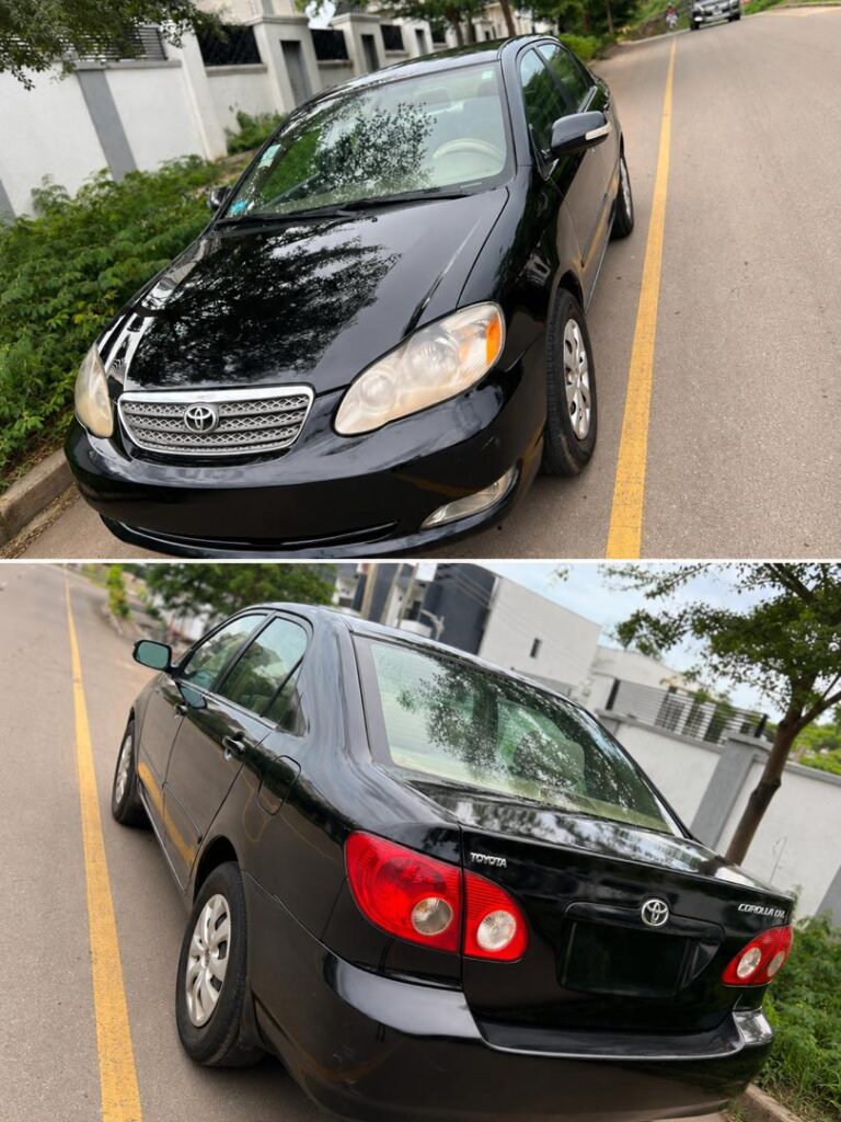 BELGIUM GRADE TOYOTA COROLLA 2005